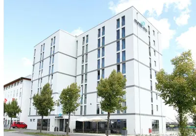 Das Gebäude in dem sich das Hotel befindet