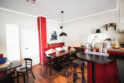 Getränke in der Unterkunft das kleine Hotel in München