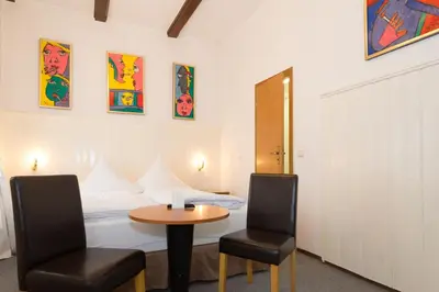 Ein Sitzbereich in der Unterkunft Hotel Moosbichl