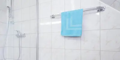 Ein Badezimmer in der Unterkunft Hotel Moosbichl