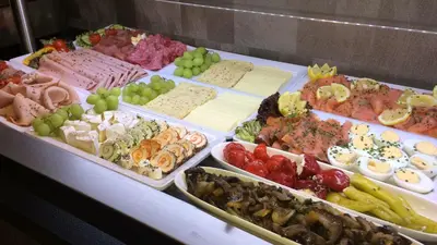 Essen im Hotel oder in der Nähe