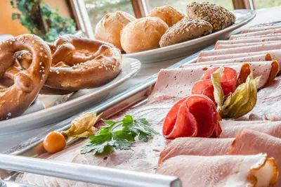 Essen im Hotel oder in der Nähe