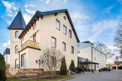 Das Gebäude in dem sich das Hotel befindet