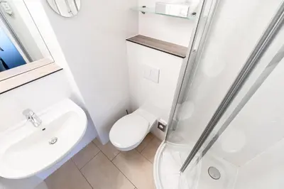 Ein Badezimmer in der Unterkunft Hotel Demas City