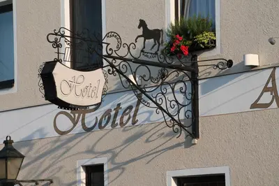 Ein Zertifikat, Auszeichnung, Logo oder anderes Dokument, das in der Unterkunft Anderschitz Landhotel ausgestellt ist