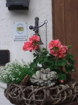 Grundriss der Unterkunft Ferienwohnung Mitteldorf
