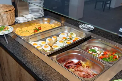 Essen im Hotel oder in der Nähe