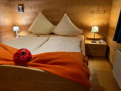 Ein Bett oder Betten in einem Zimmer der Unterkunft Landhaus de Gaspary