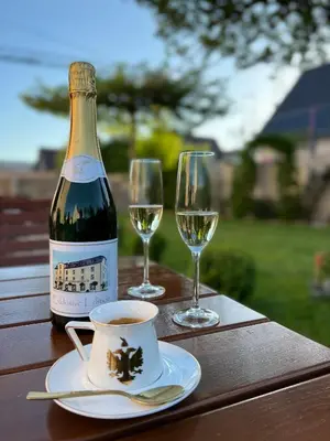 Getränke in der Unterkunft Hotel Haunstetter Hof Augsburg