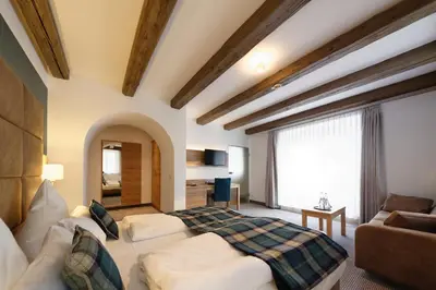 Ein Bett oder Betten in einem Zimmer der Unterkunft Hotel Alte Post