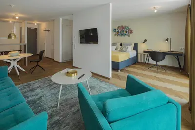 TV/Unterhaltungsangebot in der Unterkunft DD Suites Serviced Apartments