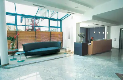 Lobby/Rezeption in der Unterkunft Seeresidenz Alte Post