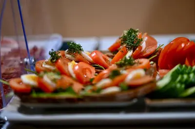 Essen im Hotel oder in der Nähe