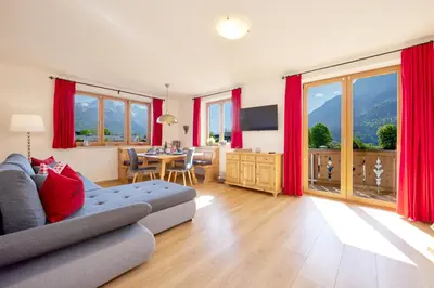 TV/Unterhaltungsangebot in der Unterkunft Ferienwohnung Wetterstein
