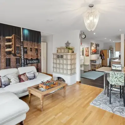 MAKE FEWO Kellermann Barrierefreie Ferienwohnung Garten Kamin 30 min München