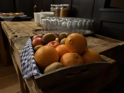 Essen im Hotel oder in der Nähe