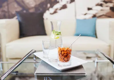 Getränke in der Unterkunft Living Hotel Das Viktualienmarkt