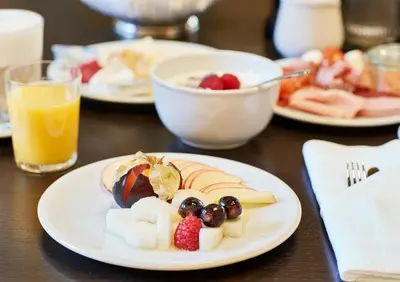Essen im Hotel oder in der Nähe