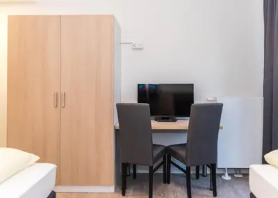 TV/Unterhaltungsangebot in der Unterkunft Hotel Staffelseestraße