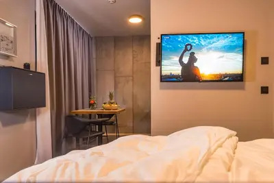 TV/Unterhaltungsangebot in der Unterkunft Timehouse Serviced Apartments