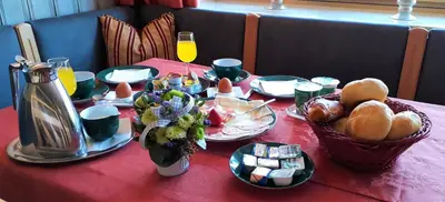 Essen in der Pension oder in der Nähe