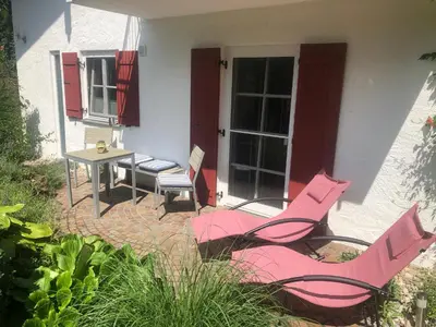 Ein Garten an der Unterkunft Wolfˋs Apartment
