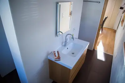 Ein Badezimmer in der Unterkunft Ferienwohnung Springer