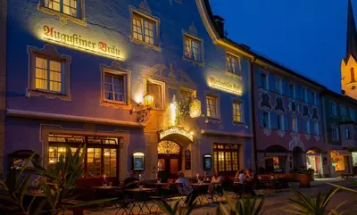 Das Gebäude in dem sich das Hotel befindet
