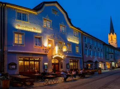 Das Gebäude in dem sich das Hotel befindet