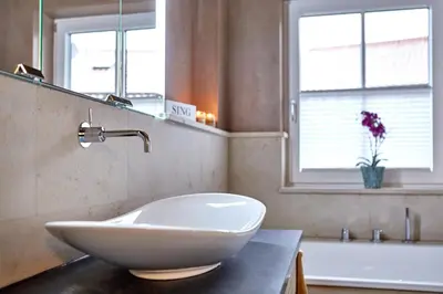 Ein Badezimmer in der Unterkunft Ferienwohnung Eckbauer