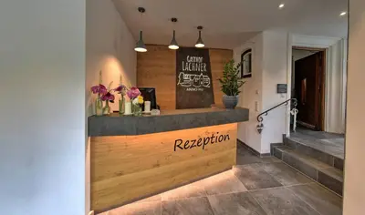 Lobby/Rezeption in der Unterkunft Pension Dorfstraße 6