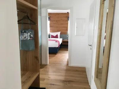 Ein Bett oder Betten in einem Zimmer der Unterkunft Gasthof Fischerstüberl