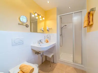 Ein Badezimmer in der Unterkunft Gästehaus Linsinger
