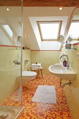 Ein Badezimmer in der Unterkunft Gästehaus Lechner