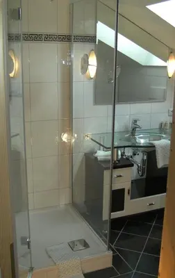 Ein Badezimmer in der Unterkunft Gästehaus Baier am Bad