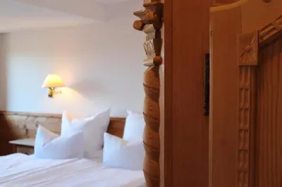 Ein Bett oder Betten in einem Zimmer der Unterkunft Hotel Askania 1927