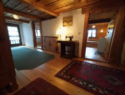 Ein Bett oder Betten in einem Zimmer der Unterkunft Gästehaus Banik