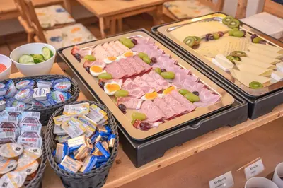 Essen im Hotel oder in der Nähe