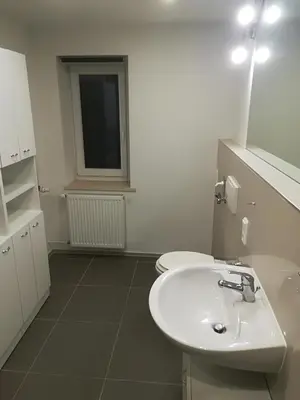 Ein Badezimmer in der Unterkunft Ferienhaus Kurzbach