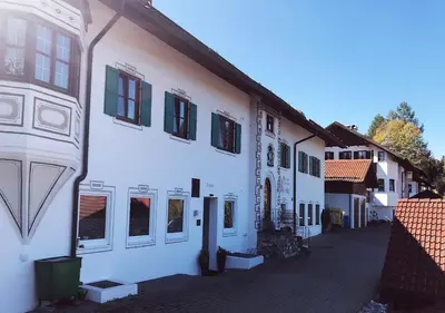 Das Gebäude in dem sich das Hotel befindet