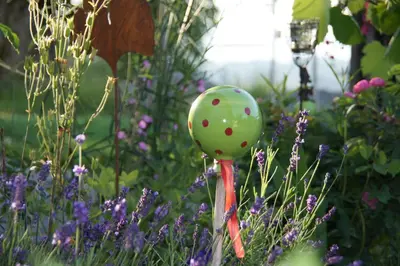 Ein Garten an der Unterkunft Ferien beim Baur