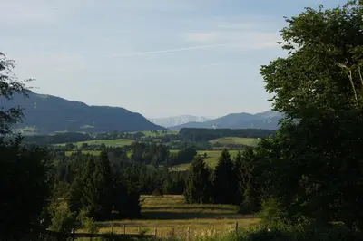 Naturlandschaft in der Nähe der Ferienwohnung