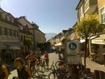 Radfahren an der Unterkunft Ferienwohnung am Seidlpark oder in der Nähe