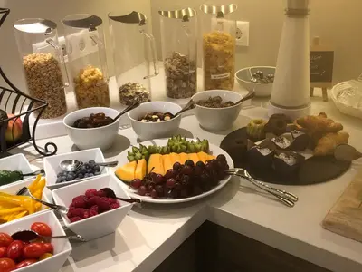 Essen im Hotel oder in der Nähe