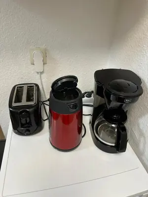 Kaffee-/Teezubehör in der Unterkunft Ferienwohnung Zum Fiaker