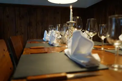 Getränke in der Unterkunft Mara Restaurant & Hotel