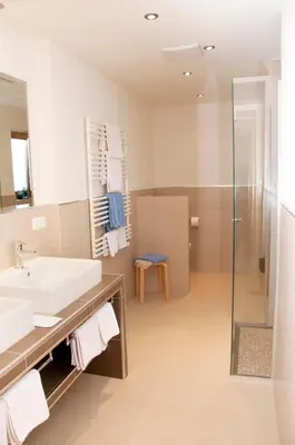 Ein Badezimmer in der Unterkunft Ferienwohnungen Trinkl