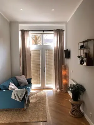 Ein Sitzbereich in der Unterkunft Kaiser Ludwig´s wundervolle Ferienwohnung