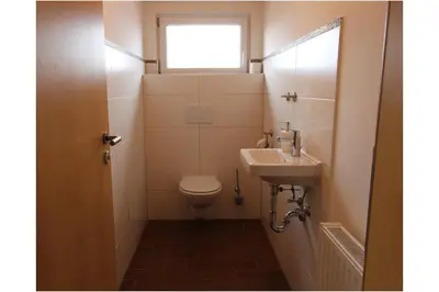 Ein Badezimmer in der Unterkunft Ferienhof Off