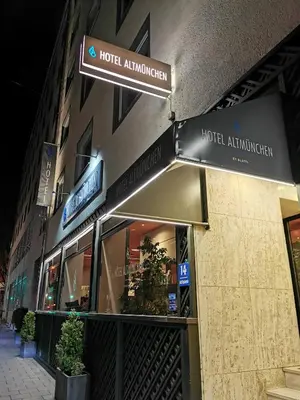 Das Gebäude in dem sich das Hotel befindet